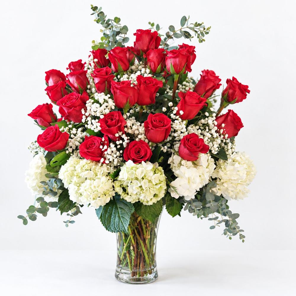 Grand Romance Roses & Hydrangeas