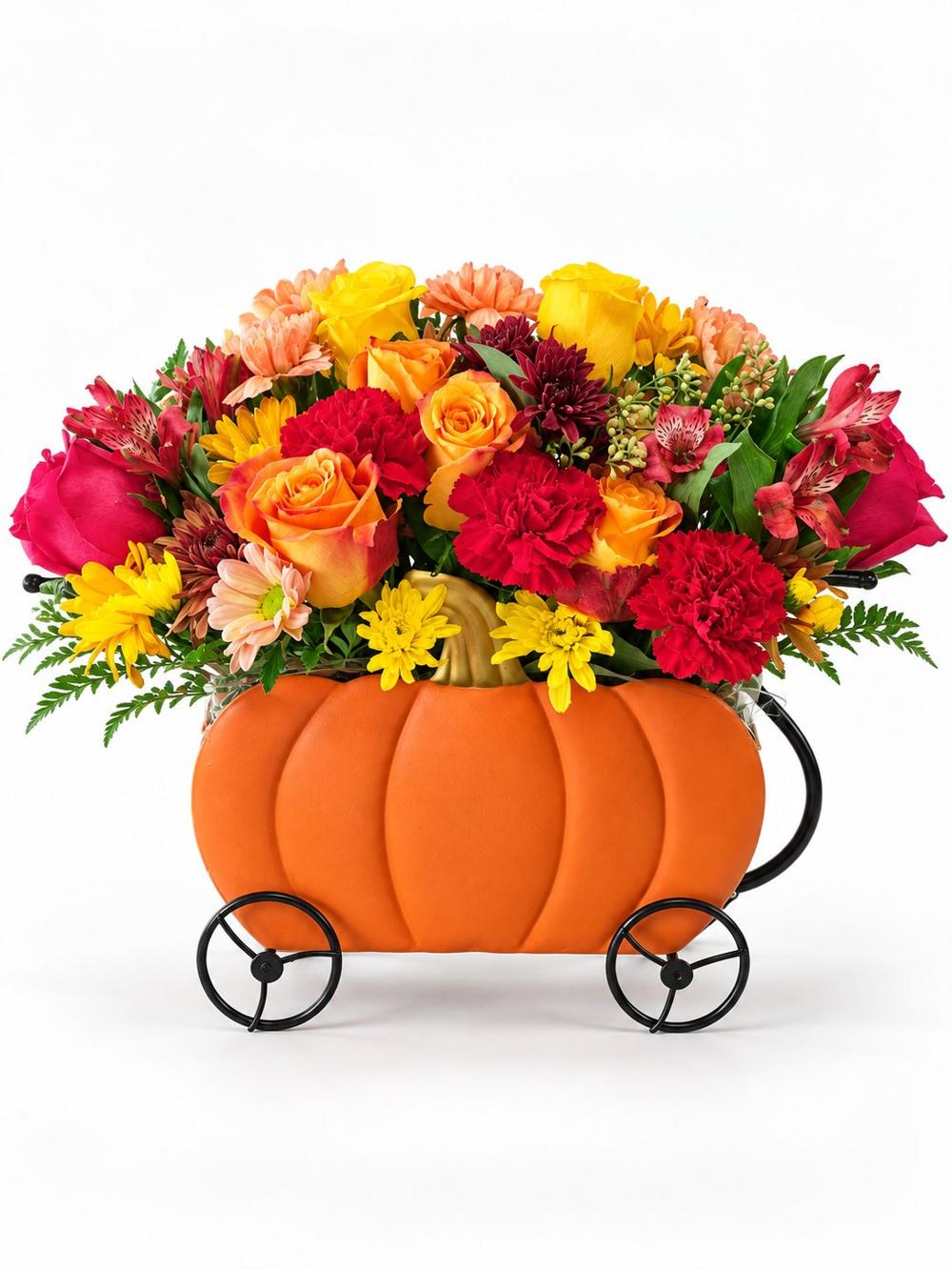 Harvest Pumpkin Carriage