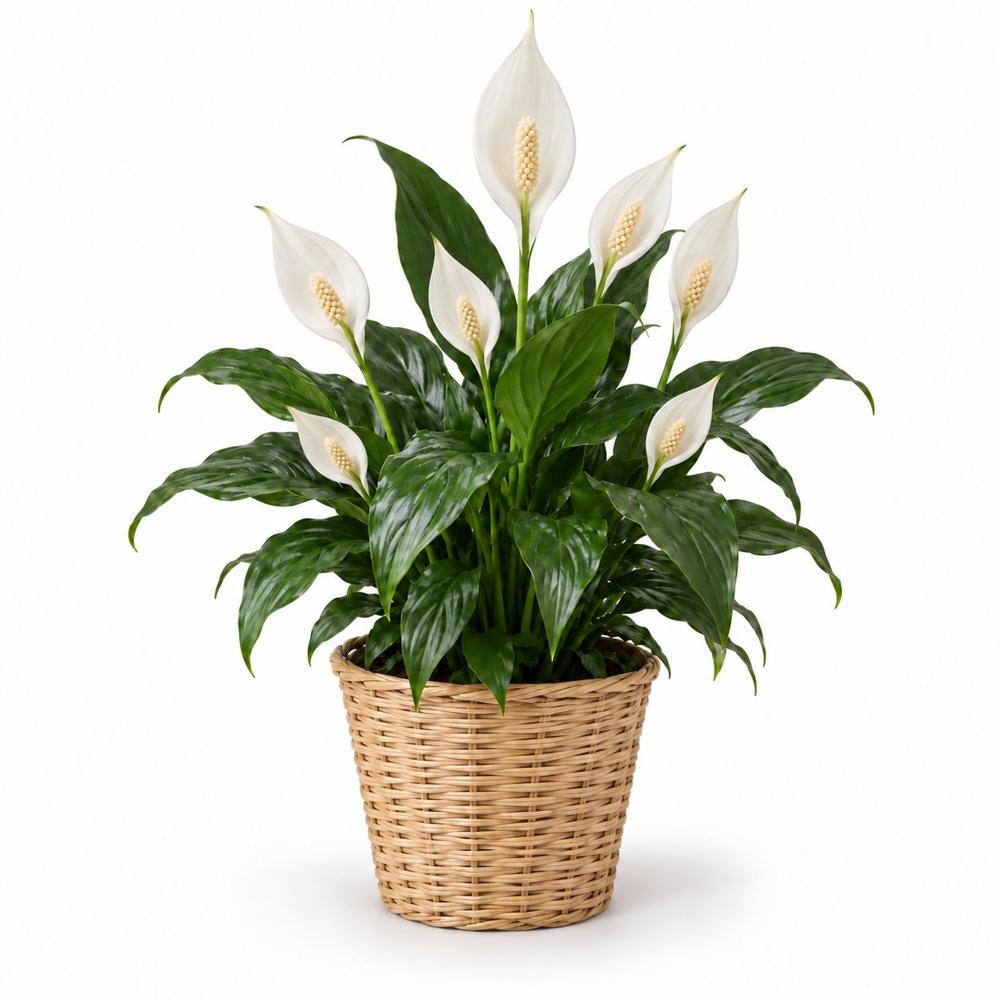 Simply Peaceful Lily Basket