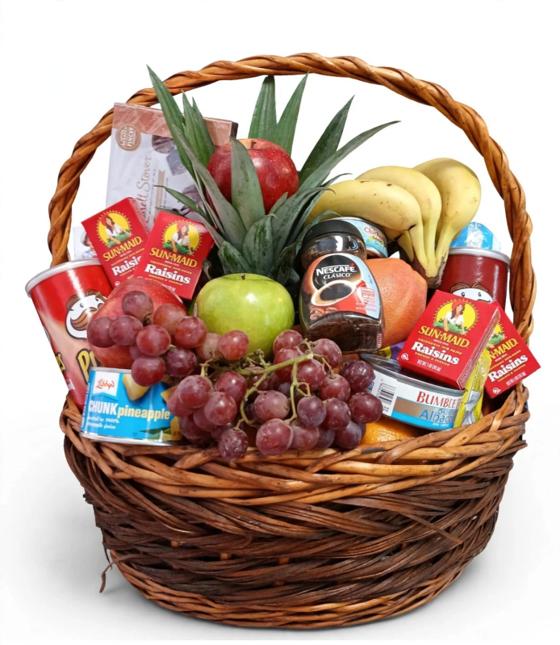 Grand Fruit & Snack Basket