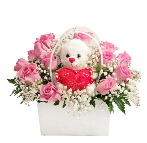 Cuddle Rose Box